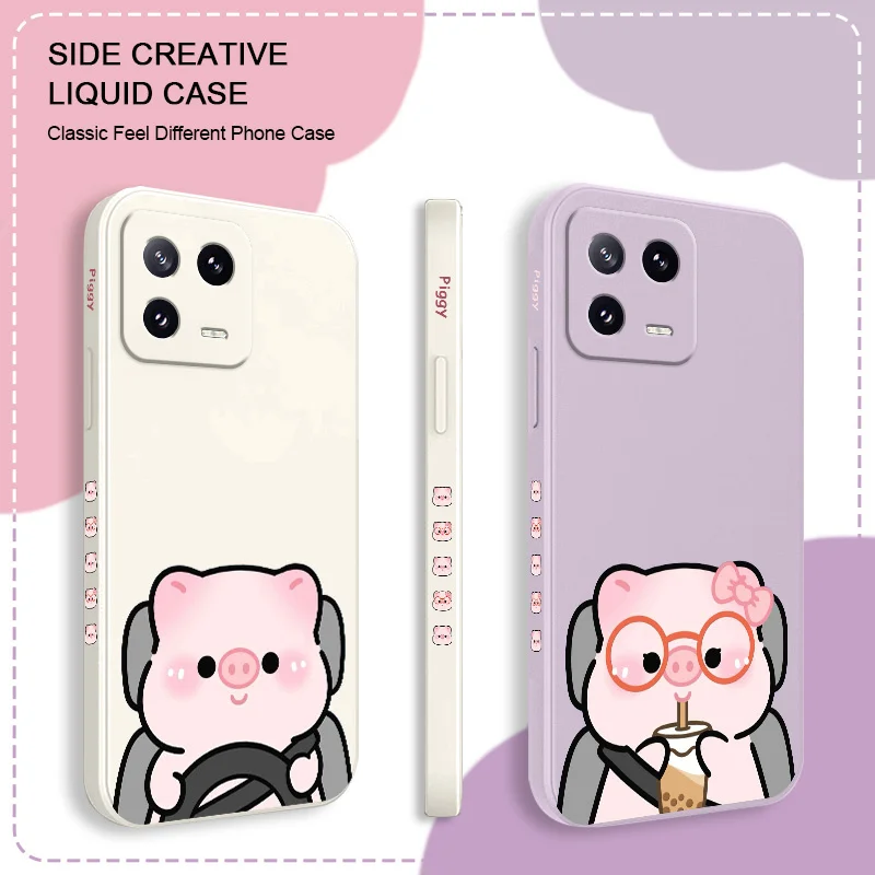 Piggy Driver Phone Case For Xiaomi Mi 15 14 14T 13 13T 12 12X 12T 12S 11 11T 10 10T 9 9T Pro Lite Liquid Silicone Cover
Piggy Driver Phone Case For Xiaomi Mi 15 14 14T 13 13T 12 12X 12T 12S 11 11T 10 10T 9 9T Pro Lite Liquid Silicone Cover