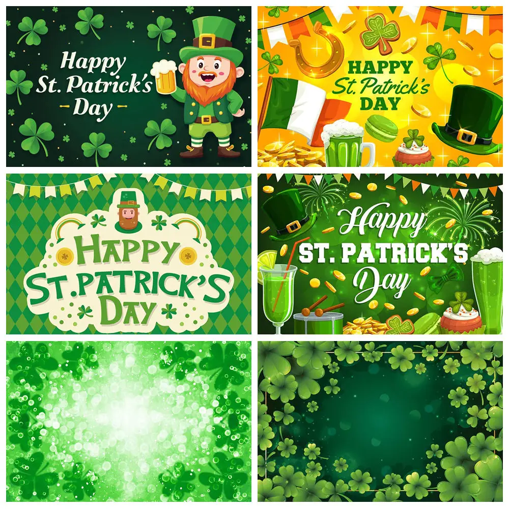 MOON.QG 2025 St.Patrick's Day Decoration Green Banner Background Photography Clover Leprechauns Backdrop Festival Studio Photo
MOON.QG 2025 St.Patrick's Day Decoration Green Banner Background Photography Clover Leprechauns Backdrop Festival Studio Photo