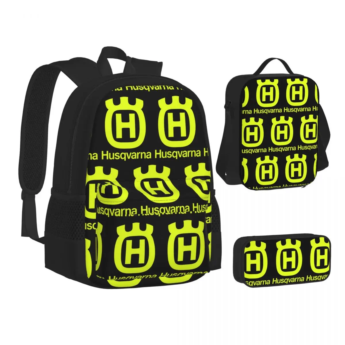H-Husqvarnas Backpacks Boys Girls Bookbag School Bags Children Rucksack Lunch Bag Pen Bag Three-Piece Set
H-Husqvarnas Backpacks Boys Girls Bookbag School Bags Children Rucksack Lunch Bag Pen Bag Three-Piece Set