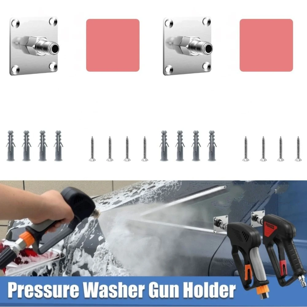 Stainless Steel 1/4" Quick Connect Organizer Wall Mount Storage Rack Accessories Pressure Washer Holder Foam Holder
Stainless Steel 1/4" Quick Connect Organizer Wall Mount Storage Rack Accessories Pressure Washer Holder Foam Holder