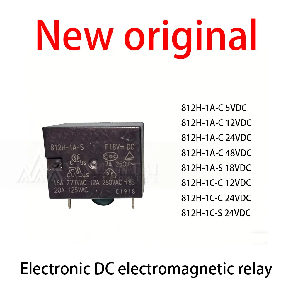10Pcs/Lot New original 812H-1A-C 5VDC 812H-1A-C 12VDC 812H-1A-C 24VDC 812H-1A-C 48VDC 812H-1A-S 18VDC 812H-1C-C 12VDC 812H-1C-C
10Pcs/Lot New original 812H-1A-C 5VDC 812H-1A-C 12VDC 812H-1A-C 24VDC 812H-1A-C 48VDC 812H-1A-S 18VDC 812H-1C-C 12VDC 812H-1C-C