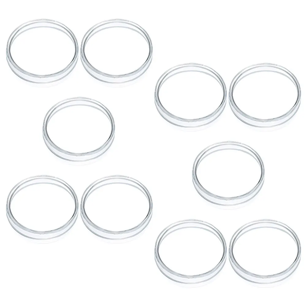 10 Pcs Plastic Petri Dish Agar Specimen Containers Plates Storage Dishes Bracket Culture
10 Pcs Plastic Petri Dish Agar Specimen Containers Plates Storage Dishes Bracket Culture