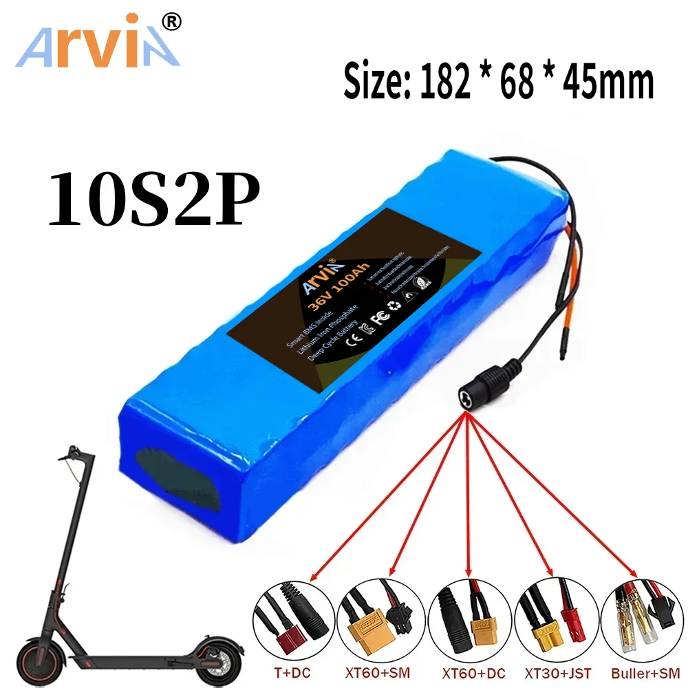 10S2P 36V 100000mAh 42v Electric Scooter Battery Lithium Electric Scooter 800W Electric Scooter Battery
10S2P 36V 100000mAh 42v Electric Scooter Battery Lithium Electric Scooter 800W Electric Scooter Battery