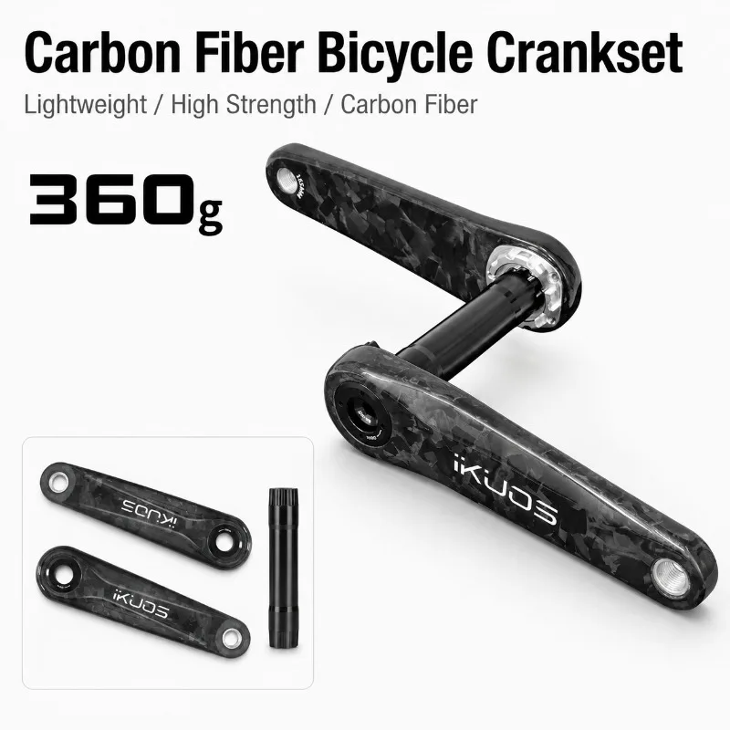 Carbon Fiber Bicycle Crankset 165mm 170mm Folding Bike Direct Mount Lightweight Crank Arm Set Cycling Parts Accessories
Carbon Fiber Bicycle Crankset 165mm 170mm Folding Bike Direct Mount Lightweight Crank Arm Set Cycling Parts Accessories