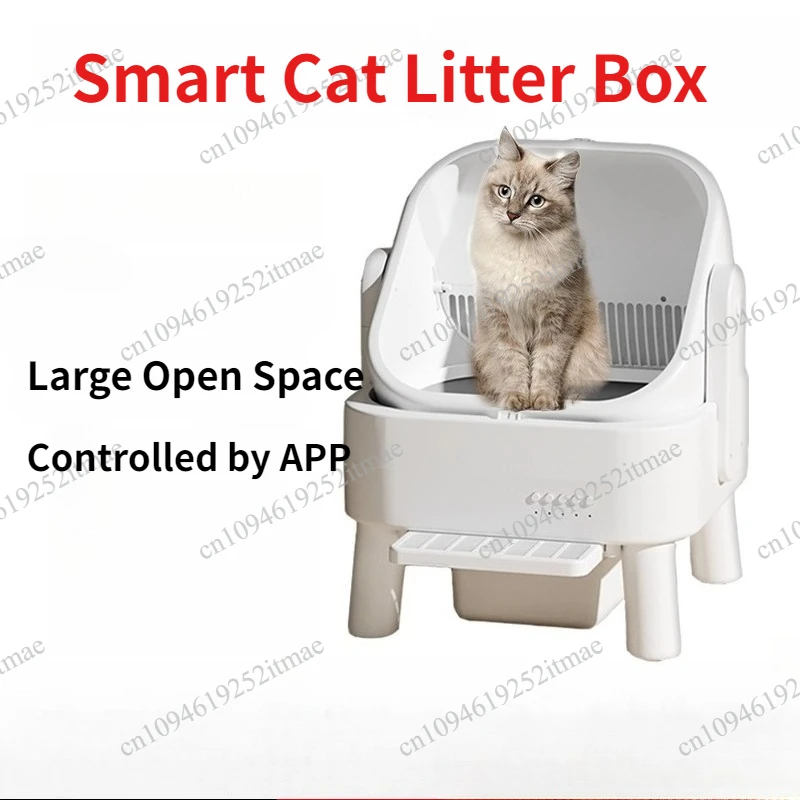 Smart Open Automatic Cat Toilet Oversized Deodorant Anti Splash Self Cleaning Cat Litter Box For Large Pet Cats
Smart Open Automatic Cat Toilet Oversized Deodorant Anti Splash Self Cleaning Cat Litter Box For Large Pet Cats
