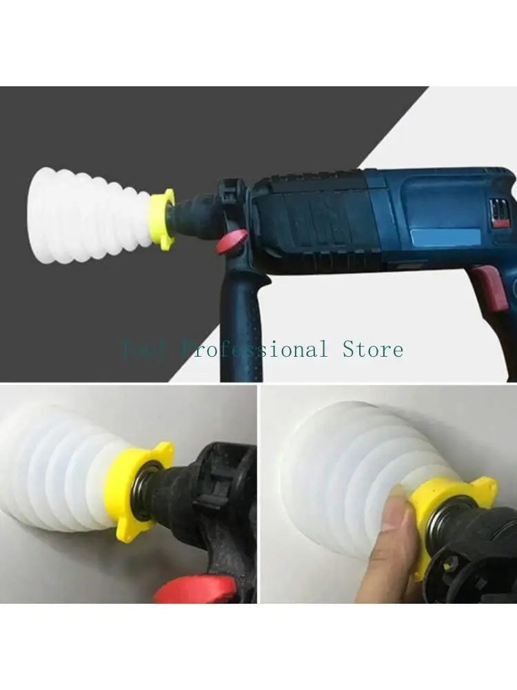 57QF Quality Silicone Dust Collector Shield For 150mm Round Handle Electric Hammer Drill Hand Tool Easy To Install Clean
57QF Quality Silicone Dust Collector Shield For 150mm Round Handle Electric Hammer Drill Hand Tool Easy To Install Clean