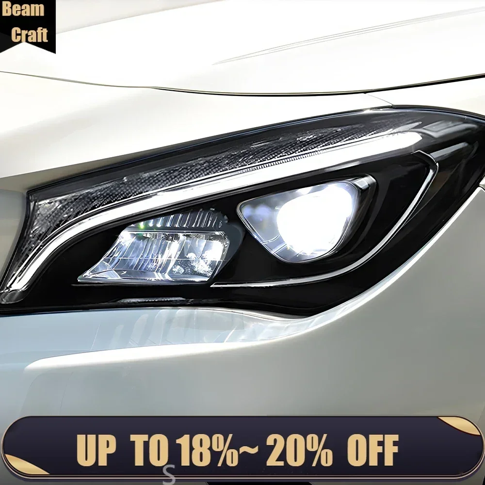 Modified Car Front Lamps for Benz Cla 220 260 45 2014-2019 W117 C117 Auto Headlights Assembly Led Projector Lens Tool Accessory
Modified Car Front Lamps for Benz Cla 220 260 45 2014-2019 W117 C117 Auto Headlights Assembly Led Projector Lens Tool Accessory