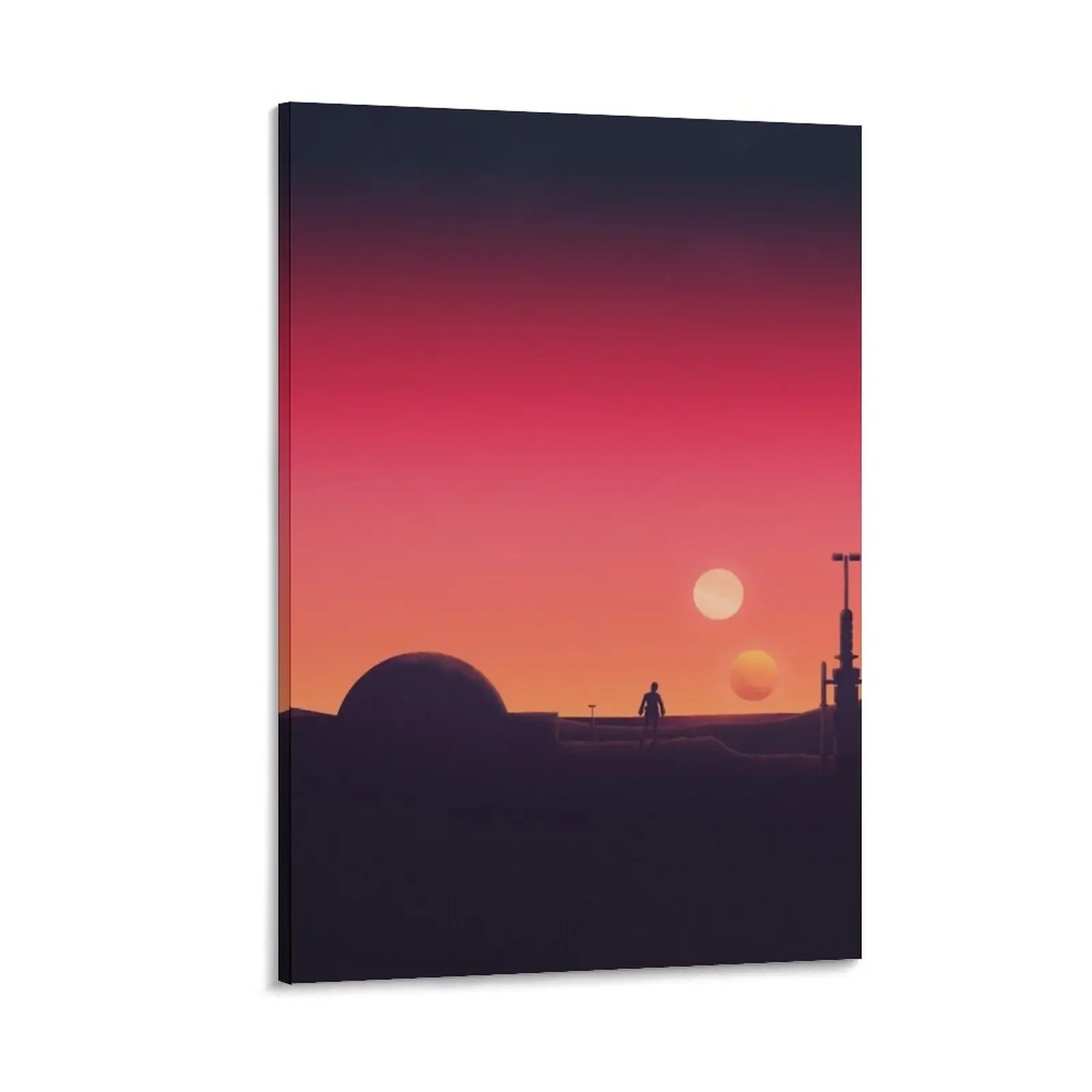 Binary Sunset Canvas Painting room decorations photos for living room anime posters home decor
Binary Sunset Canvas Painting room decorations photos for living room anime posters home decor