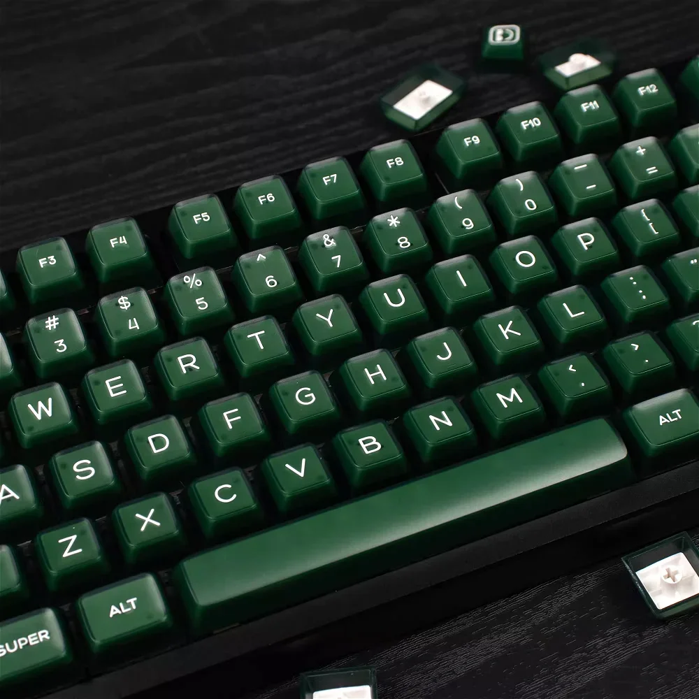 GEFENSI Emerald Keycap Set ABS 142 Keys SA Height Smiley Double Layer Keycaps For 60/84/98/108 Mechanical Keyboard Skin ISO
GEFENSI Emerald Keycap Set ABS 142 Keys SA Height Smiley Double Layer Keycaps For 60/84/98/108 Mechanical Keyboard Skin ISO