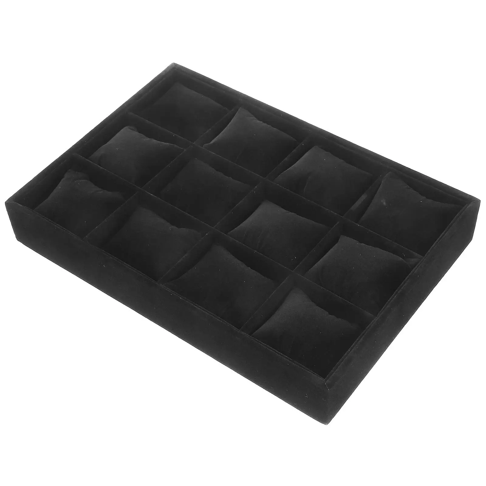 12 Grid Watch Storage Tray Mini Pillows Bracelet Bangle Display Organizer Safe Material Anti Scratch Jewelry Rack Watch Holder
12 Grid Watch Storage Tray Mini Pillows Bracelet Bangle Display Organizer Safe Material Anti Scratch Jewelry Rack Watch Holder