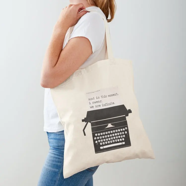 and in this moment, i swear, we are infinite perks of being a wallflower Tote Bag Eco bag foldable reusable bag
and in this moment, i swear, we are infinite perks of being a wallflower Tote Bag Eco bag foldable reusable bag
