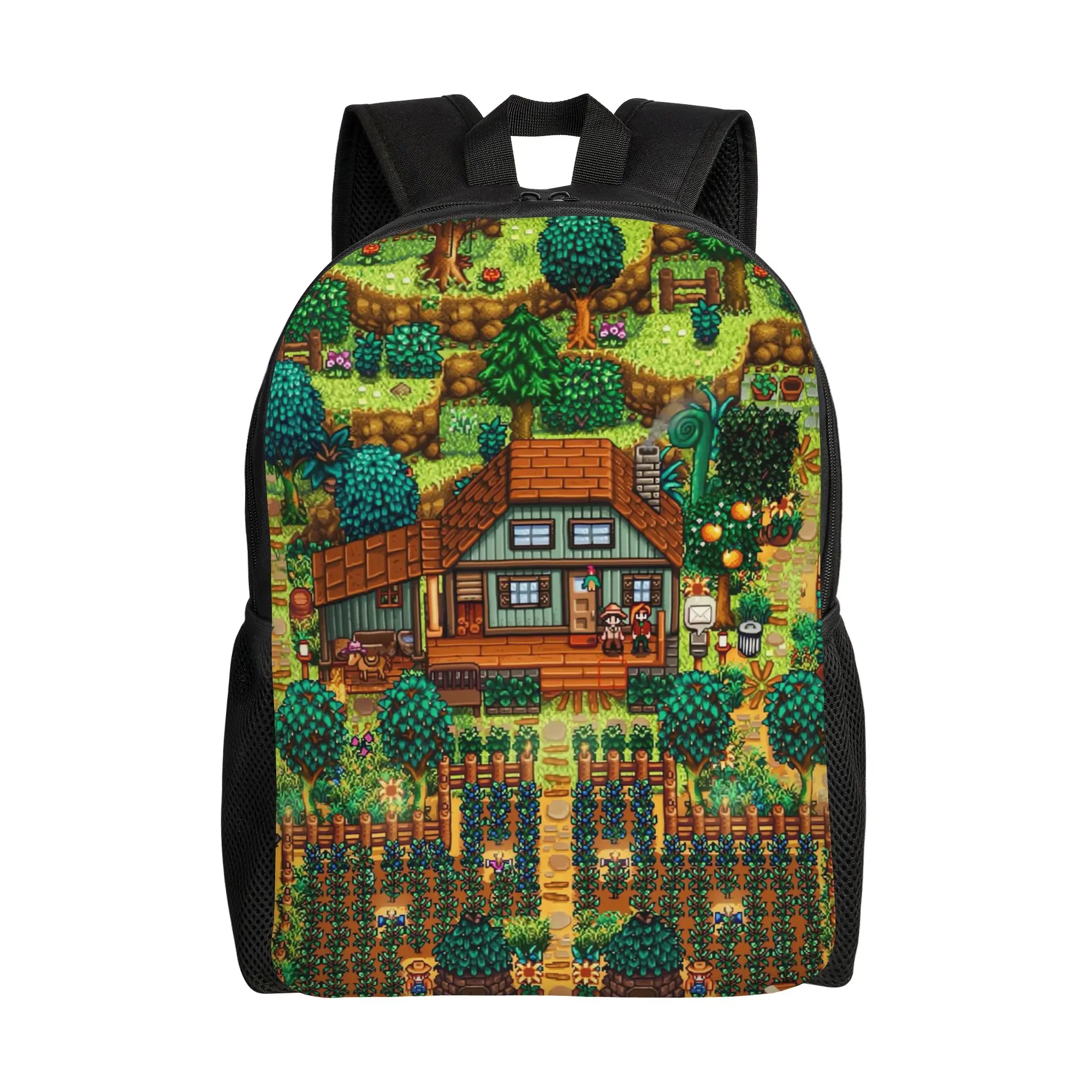 Рюкзак с принтом карты игры Stardew Valley, милые рюкзаки Kawaii, мужские дорожные большие школьные сумки, дизайнерский рюкзак
Рюкзак с принтом карты игры Stardew Valley, милые рюкзаки Kawaii, мужские дорожные большие школьные сумки, дизайнерский рюкзак