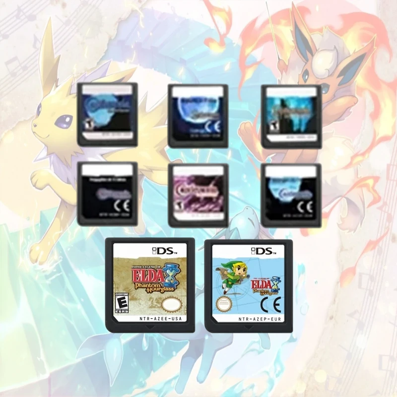 DS Game Card Video Game Console Cartridge Dawn of Sorrow Order Ecclesia Portrait of Ruin Zelda Hourglass USA/EUR For NDS/3DS/2DS
DS Game Card Video Game Console Cartridge Dawn of Sorrow Order Ecclesia Portrait of Ruin Zelda Hourglass USA/EUR For NDS/3DS/2DS