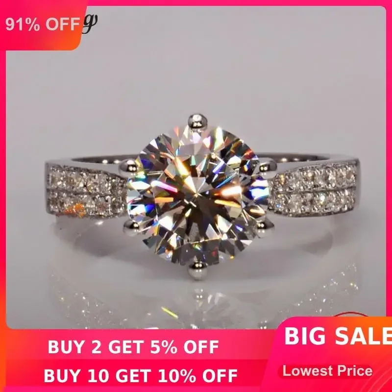 Solitaire Lab Diamond Ring 925 sterling Silver Round cut Engagement Wedding band Rings For Women Jewelry Gift
Solitaire Lab Diamond Ring 925 sterling Silver Round cut Engagement Wedding band Rings For Women Jewelry Gift