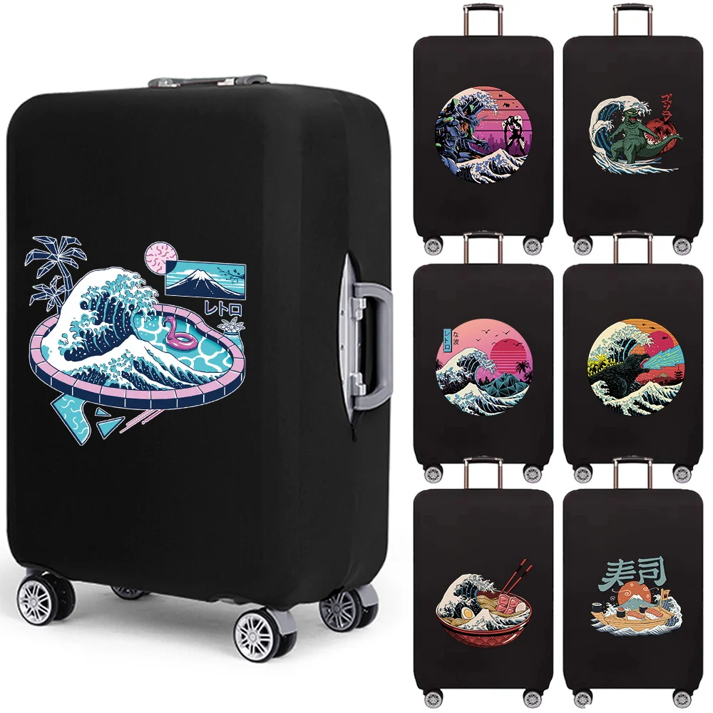 Luggage Cover Suitcase Cover Thick Elastic Travel Luggage Protective Case for 18 - 32 Baggage Wave Print Travel Accessories
Luggage Cover Suitcase Cover Thick Elastic Travel Luggage Protective Case for 18 - 32 Baggage Wave Print Travel Accessories