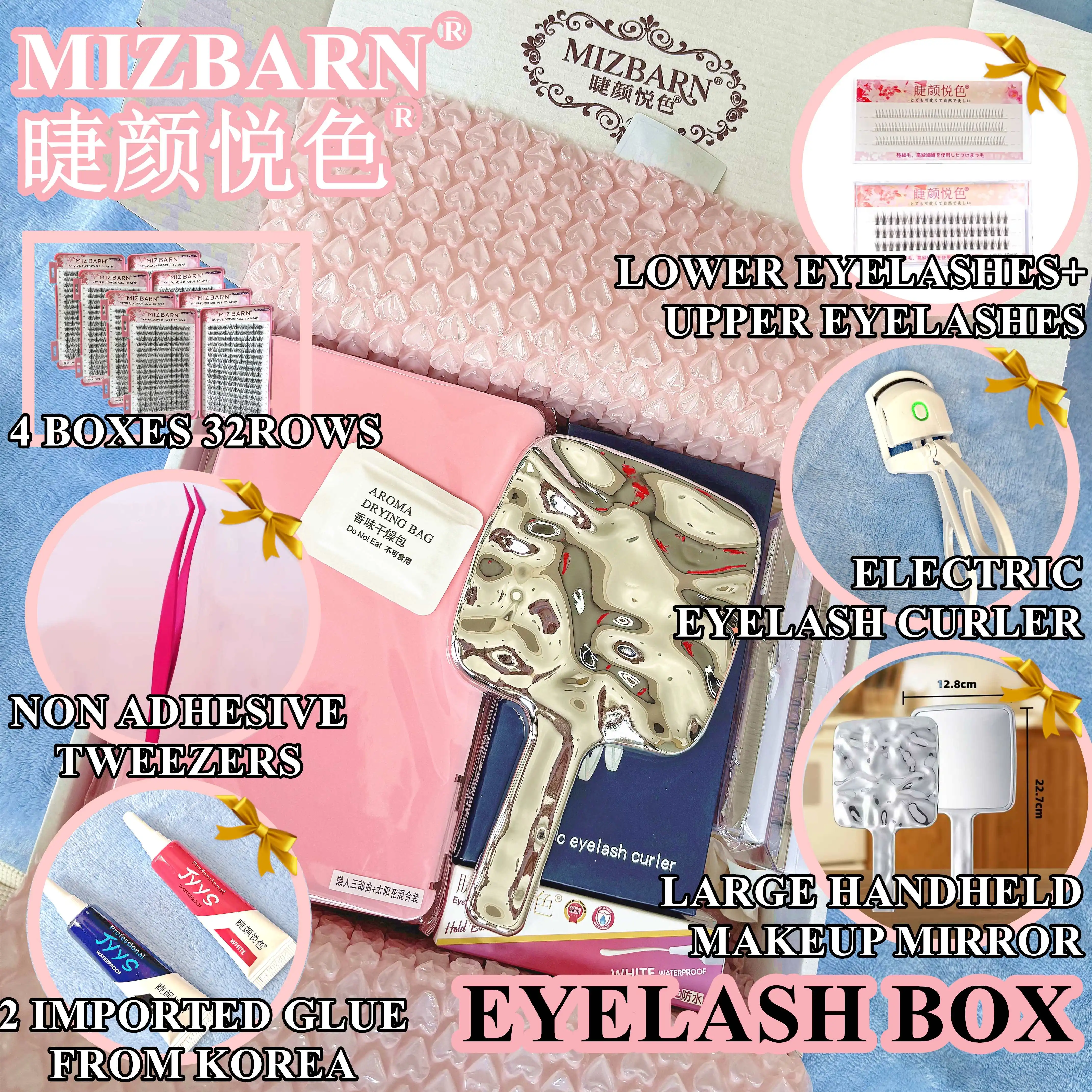 4 Box 32Row Eyelash Extension Personal Professional Individual Cluster Grafting Wholesale Sweet Large Capacity Flowerknow Makeup
4 Box 32Row Eyelash Extension Personal Professional Individual Cluster Grafting Wholesale Sweet Large Capacity Flowerknow Makeup