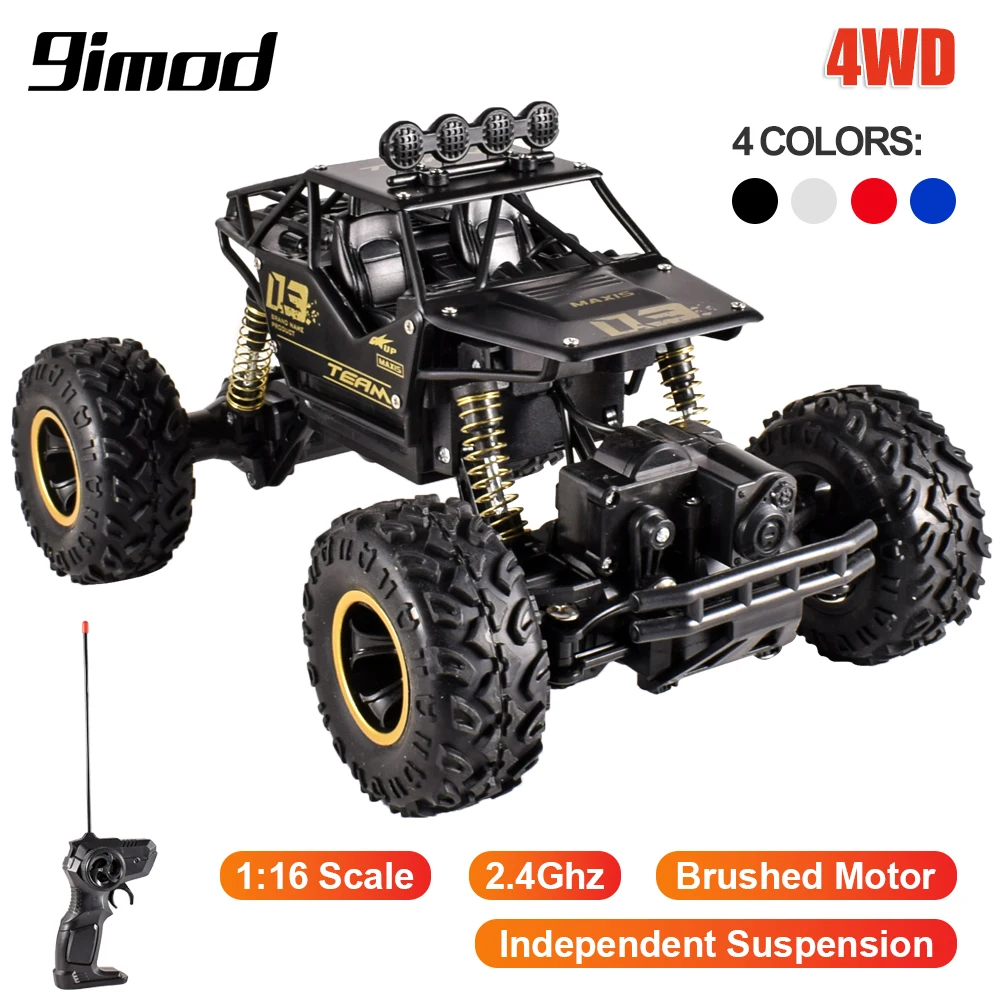 9IMOD 1:16 4WD RC Car with Led Lights 2.4G Radio Remote Control Cars Electric Buggy Off-Road All Terrain RTR RC Truck Child Toy
9IMOD 1:16 4WD RC Car with Led Lights 2.4G Radio Remote Control Cars Electric Buggy Off-Road All Terrain RTR RC Truck Child Toy
