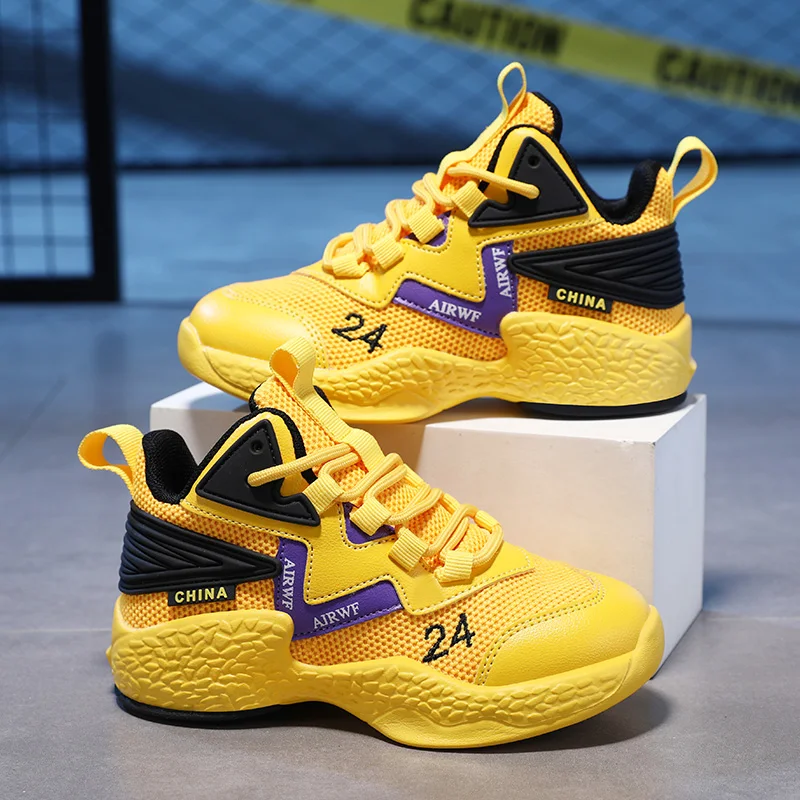 Children Basketball Shoes Summer New Mesh Shoes Breathable Kids Sneakers Non-slip Boys Basketball Shoes Lightweight Sport Shoes
Children Basketball Shoes Summer New Mesh Shoes Breathable Kids Sneakers Non-slip Boys Basketball Shoes Lightweight Sport Shoes