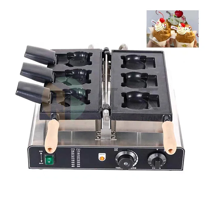 Электрическая вафельница в форме кошки Kitty Taiyaki, вафельница для мороженого, нержавеющая сталь, антипригарная вафельница Kitty Cat
Электрическая вафельница в форме кошки Kitty Taiyaki, вафельница для мороженого, нержавеющая сталь, антипригарная вафельница Kitty Cat