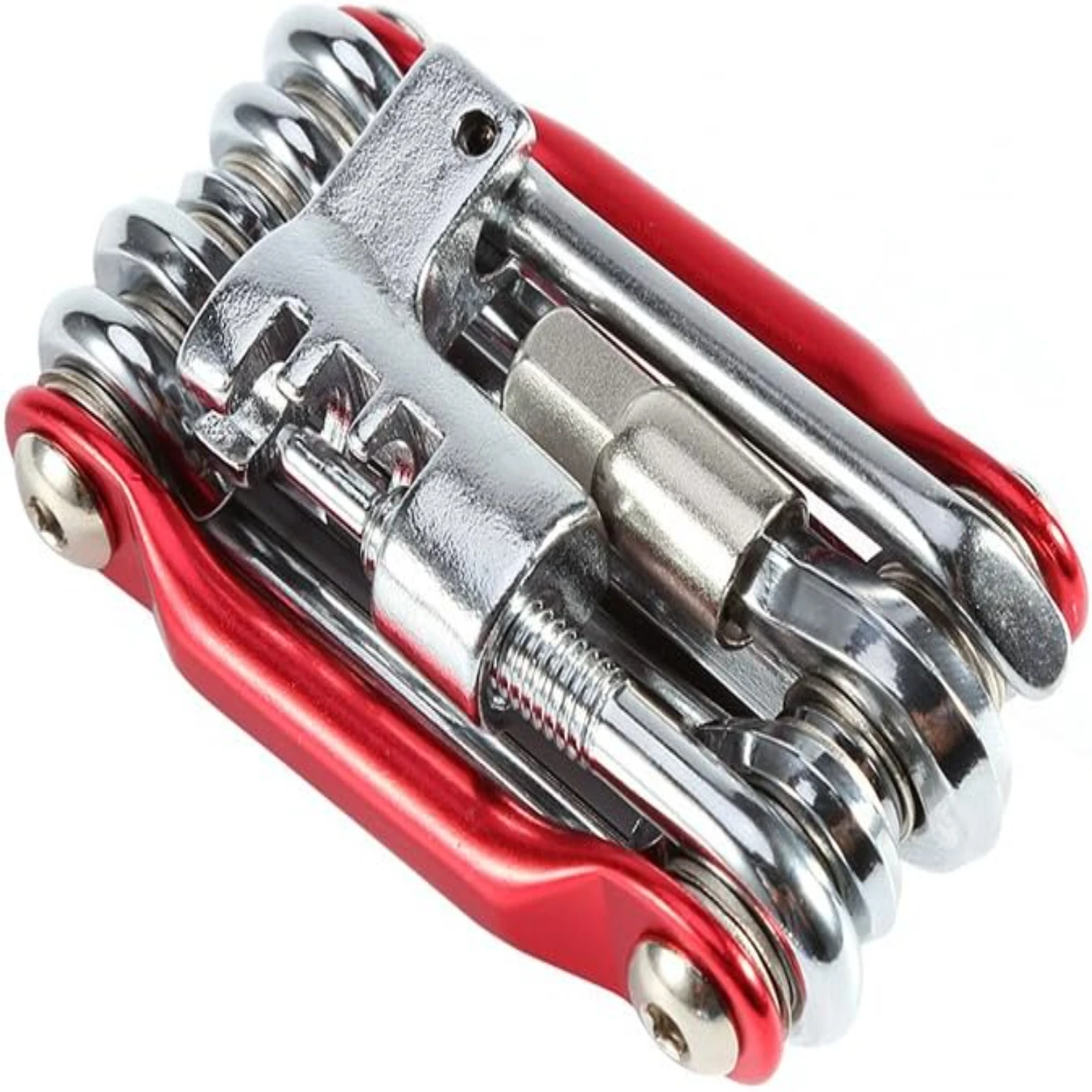 Compact, versatile, and essential 11-in-1 multifunctional bike tool for cyclists - the perfect, lightweight companion for all sk
Compact, versatile, and essential 11-in-1 multifunctional bike tool for cyclists - the perfect, lightweight companion for all sk