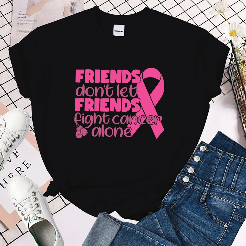 (Premium T-shirt)New Hot Breast Cancer Awareness Friends Don'T Let Friends Fight Cancer Alone T-Shirts Fashion Women Girls tops
(Premium T-shirt)New Hot Breast Cancer Awareness Friends Don'T Let Friends Fight Cancer Alone T-Shirts Fashion Women Girls tops