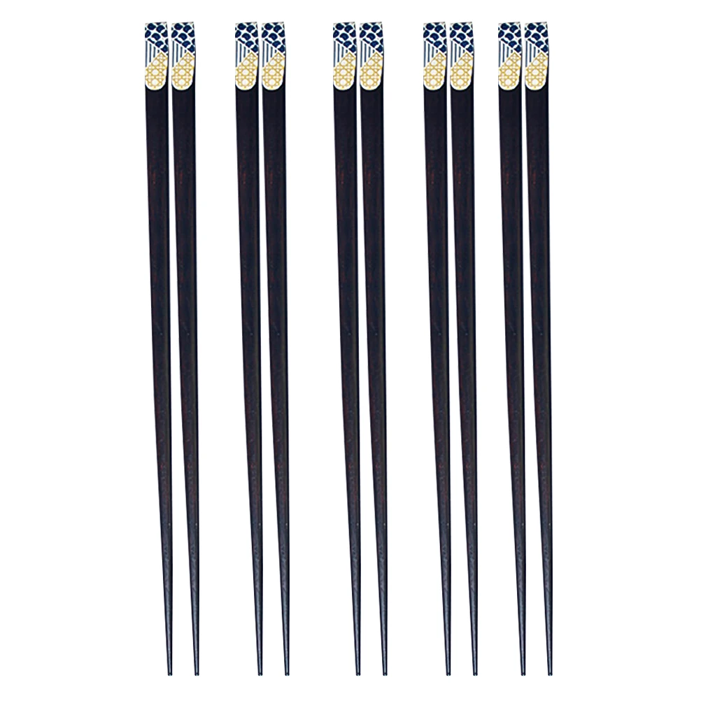 5 Pairs Wooden Chopsticks Set Japanese Style Tableware Reusable Simple Modeling
5 Pairs Wooden Chopsticks Set Japanese Style Tableware Reusable Simple Modeling