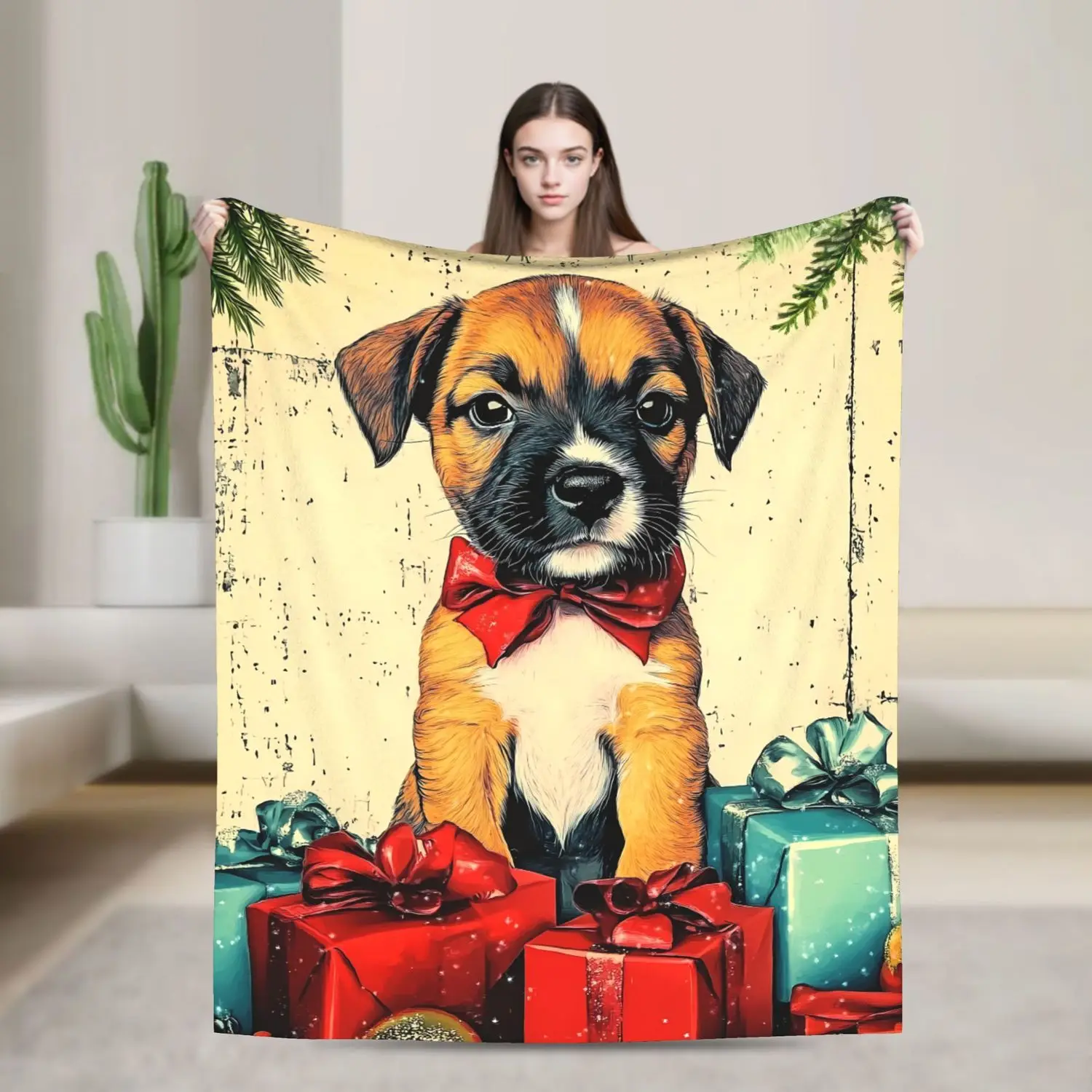 Винтажное одеяло кавалер-спаниель с рождественским принтом, подарок для любителей домашних животных
Винтажное одеяло кавалер-спаниель с рождественским принтом, подарок для любителей домашних животных