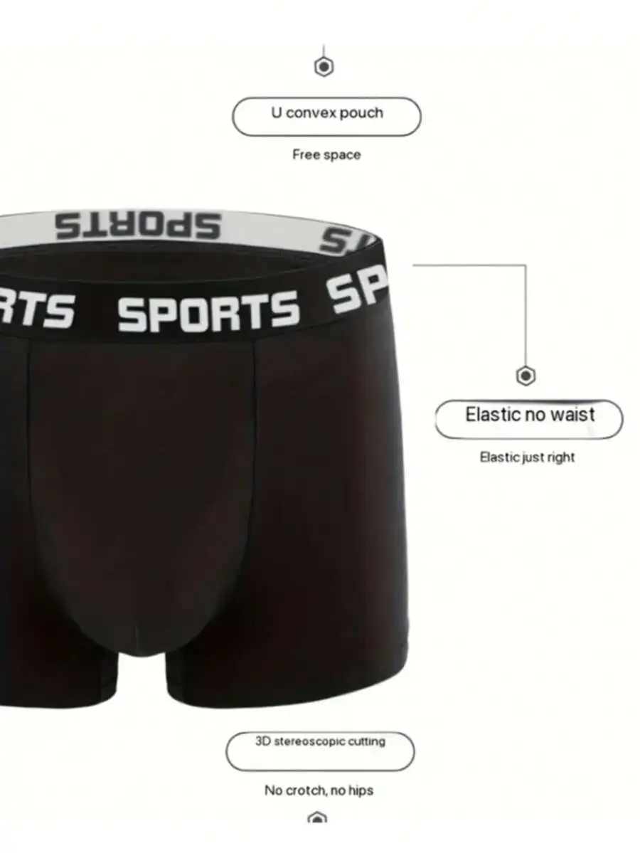 4 Pcs Mens Boxer Briefs Solid Color Sports Waistband Breathable Stretch Fabric Comfort Fit Mid Rise
4 Pcs Mens Boxer Briefs Solid Color Sports Waistband Breathable Stretch Fabric Comfort Fit Mid Rise