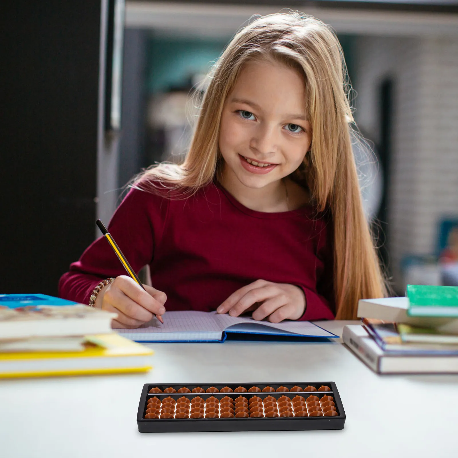 Chinese Vintage 15-Column Abacus Portable Arithmetic Tool Learning Abacus for Math Education Office Home Use Learning Tool
Chinese Vintage 15-Column Abacus Portable Arithmetic Tool Learning Abacus for Math Education Office Home Use Learning Tool