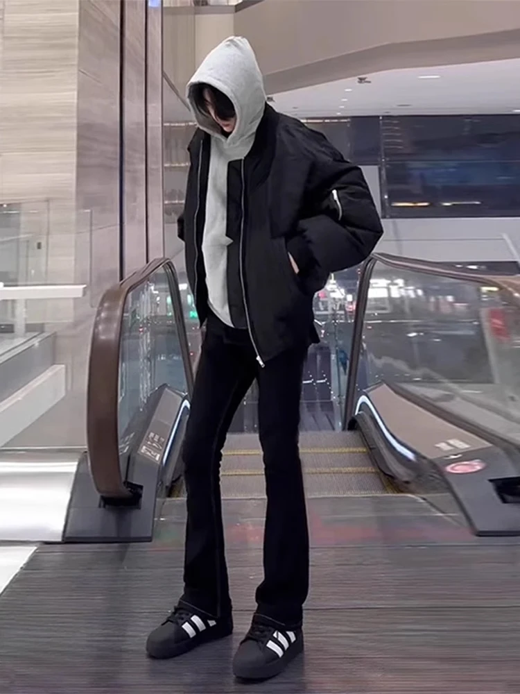 Cleanfit Black Slim Fit American High Street Vibe Men's Jeans Trendy Brand Handsome Slimming Micro Flared Pants
Cleanfit Black Slim Fit American High Street Vibe Men's Jeans Trendy Brand Handsome Slimming Micro Flared Pants