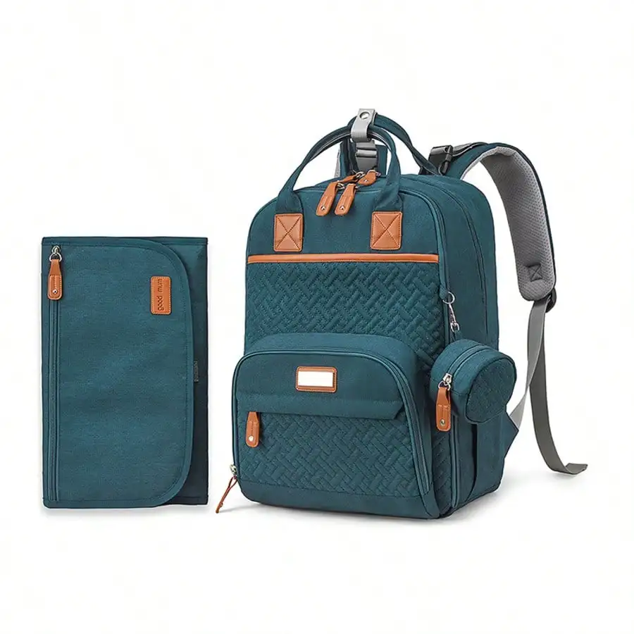 Multifunctional Travel Baby Diaper Bag Backpack, Laptop Backpack, With Changing Mat, Insulated Bottle Holder And Pacifier Box, L
Multifunctional Travel Baby Diaper Bag Backpack, Laptop Backpack, With Changing Mat, Insulated Bottle Holder And Pacifier Box, L