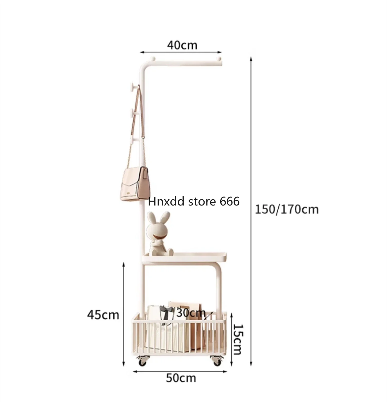 Cream wind coat rack floor-to-ceiling bedroom household simple door small hanger
Cream wind coat rack floor-to-ceiling bedroom household simple door small hanger