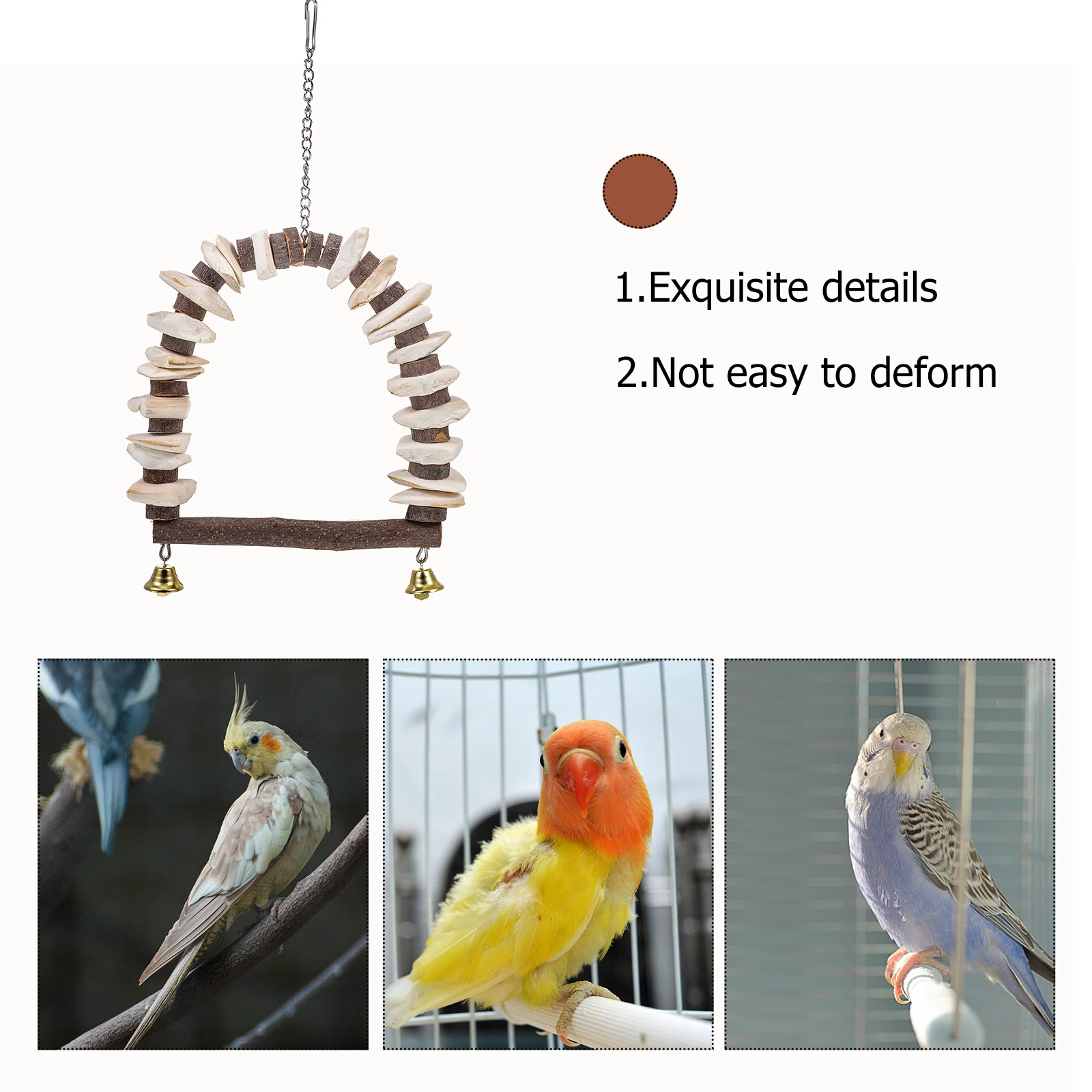 1pc Cuttlebone Bird Hanging For Parrot Calcium Supplement Teeth Grinding Plaything Durable Bite Resistant Pet Bird Supplies
1pc Cuttlebone Bird Hanging For Parrot Calcium Supplement Teeth Grinding Plaything Durable Bite Resistant Pet Bird Supplies