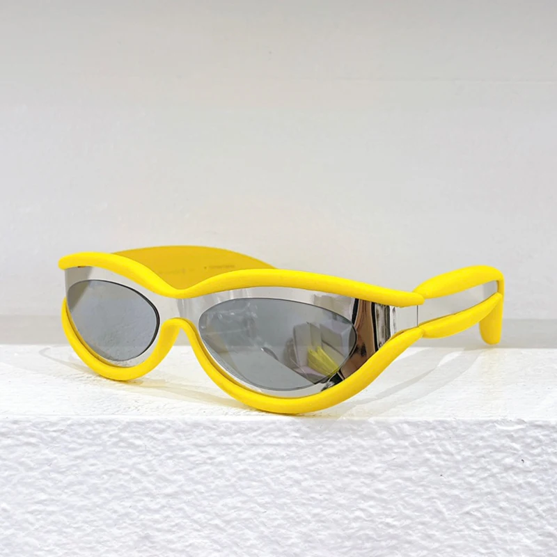Classic INS Fashion Yellow Sunglasses for Male 2024 High Street Cat Eye Sun Glasses Female Thick Acetate Solar Glasses
Classic INS Fashion Yellow Sunglasses for Male 2024 High Street Cat Eye Sun Glasses Female Thick Acetate Solar Glasses