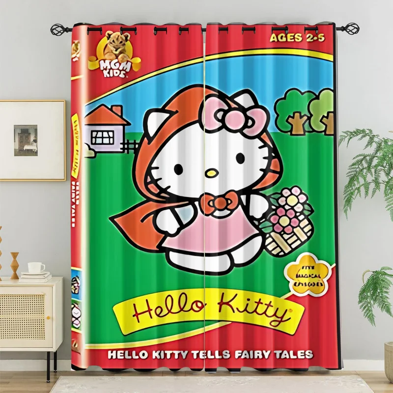 2 шт. винтажных штор в клетку Hello Kitty, затемняющие шторы, блокирующие 80%-90% света, декоративные оконные занавески для спальни девочек
2 шт. винтажных штор в клетку Hello Kitty, затемняющие шторы, блокирующие 80%-90% света, декоративные оконные занавески для спальни девочек
