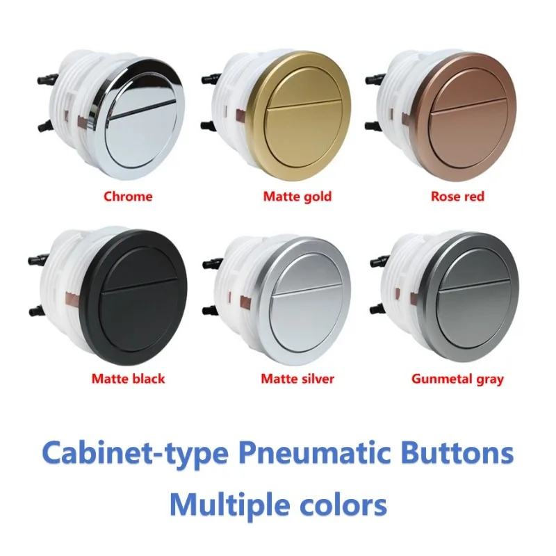 Dual Toilet Flush Push Buttons for Geberi-t Drain Valve Air Type Pneumatic Toilet Button Concealed in The Water Tank Cabinet
Dual Toilet Flush Push Buttons for Geberi-t Drain Valve Air Type Pneumatic Toilet Button Concealed in The Water Tank Cabinet