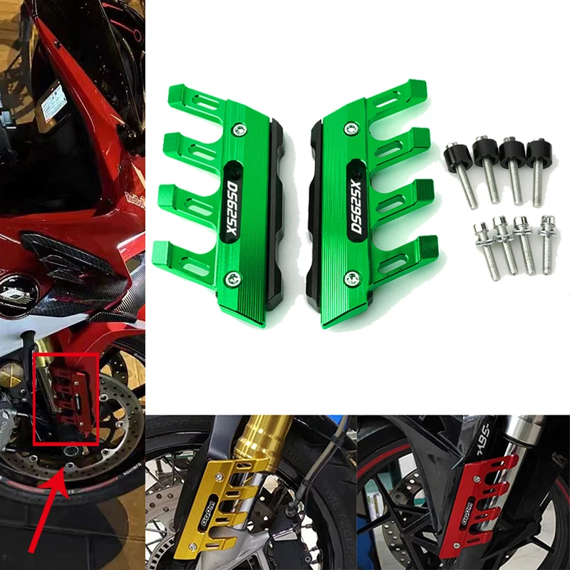 LOGO DS625X For DS625X DS-625X Motorcycle Accessories Front Fork Protector 625DSX Fender Slider Mudguard
LOGO DS625X For DS625X DS-625X Motorcycle Accessories Front Fork Protector 625DSX Fender Slider Mudguard