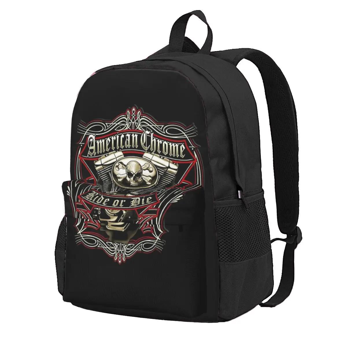 American Chrome Student Backpack School Bag Hiking Travel Daypack for Boys Girls Fashion Bookbag Shoulder Bags
American Chrome Student Backpack School Bag Hiking Travel Daypack for Boys Girls Fashion Bookbag Shoulder Bags
