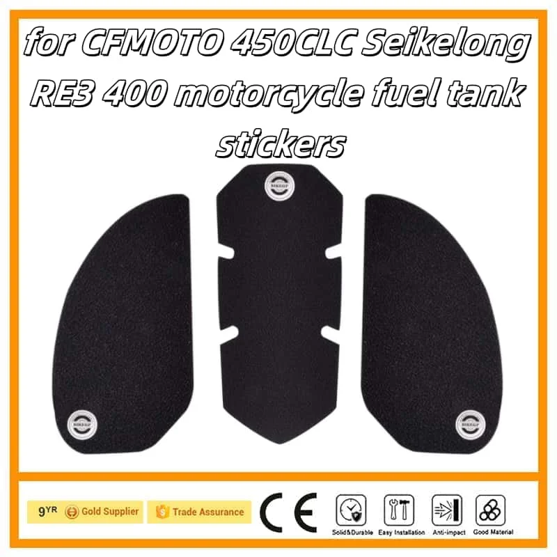 Motorcycle Sticker Tank Non Slip Tank Traction Side Pad Protective Decal for CFMOTO 450CLC Seikelong RE3 400
Motorcycle Sticker Tank Non Slip Tank Traction Side Pad Protective Decal for CFMOTO 450CLC Seikelong RE3 400