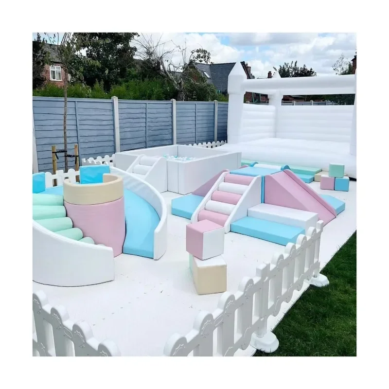 Commercial soft play children's pastel white soft play equipment set children's playground soft play ball pit
Commercial soft play children's pastel white soft play equipment set children's playground soft play ball pit
