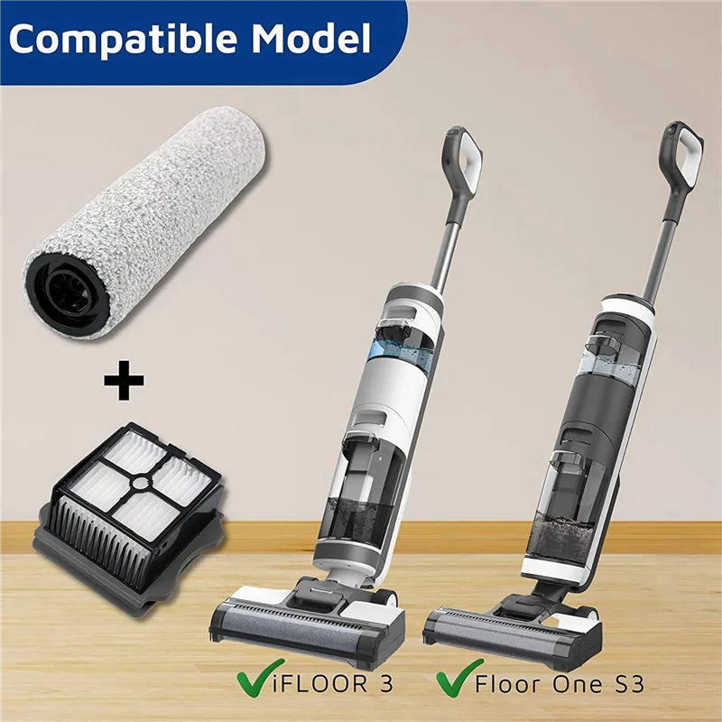 Promotion!6X Replacement Roller Brush And Filter Kit Compatible For Tineco Floor One S3 And Ifloor 3 Cordless Wet Dry Vacuum
Promotion!6X Replacement Roller Brush And Filter Kit Compatible For Tineco Floor One S3 And Ifloor 3 Cordless Wet Dry Vacuum