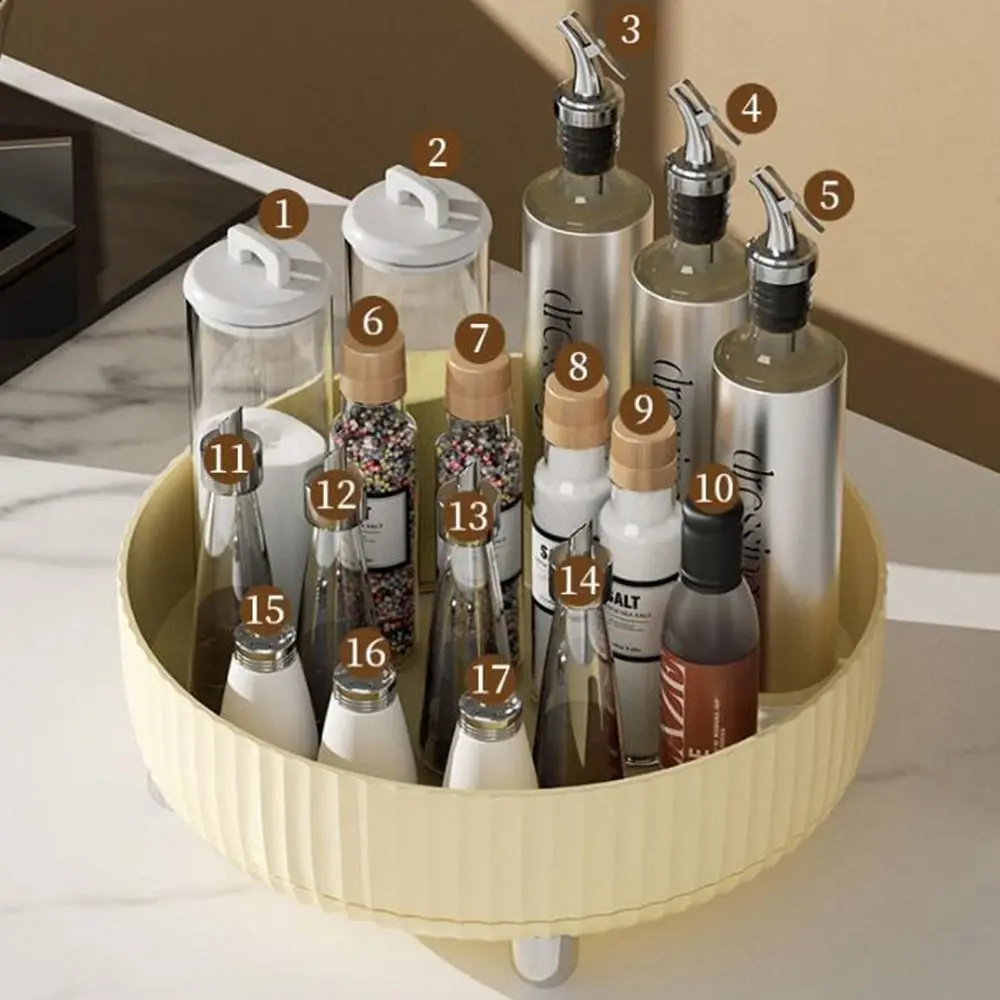Plastic 360° Rotating Cosmetics Storage Box Large Capacity Round Makeup Storage Tray Non-Slip Makeup Organizer Dressing Table
Plastic 360° Rotating Cosmetics Storage Box Large Capacity Round Makeup Storage Tray Non-Slip Makeup Organizer Dressing Table