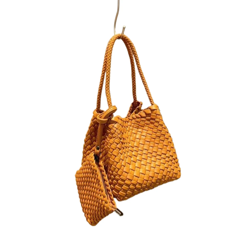 Women's New Woven High Quality Leather Basket Small Mini Handbag Bucket Dumpling Crossbody Shoulder Y2k Designer Tote Square Bag
Women's New Woven High Quality Leather Basket Small Mini Handbag Bucket Dumpling Crossbody Shoulder Y2k Designer Tote Square Bag