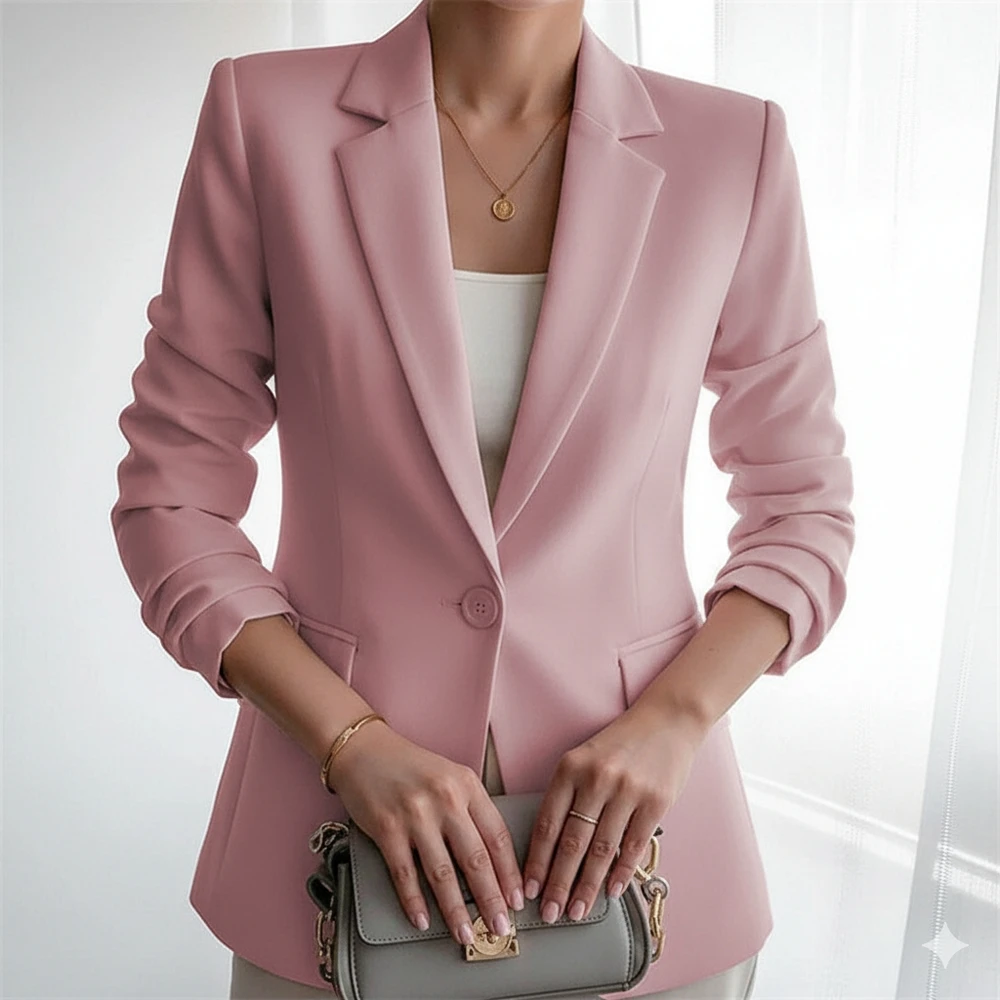 Повседневная зимняя одежда с длинными рукавами и прямыми рукавами, стильный женский костюм, модный деловой повседневный костюм
Повседневная зимняя одежда с длинными рукавами и прямыми рукавами, стильный женский костюм, модный деловой повседневный костюм