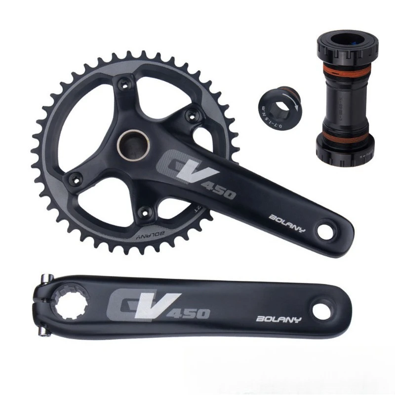 170mm 172.5mm Road Bike Hollow Crankset Single Chainring Integrated Crank Arm Set For Bicycle Cycling Parts Accessories
170mm 172.5mm Road Bike Hollow Crankset Single Chainring Integrated Crank Arm Set For Bicycle Cycling Parts Accessories
