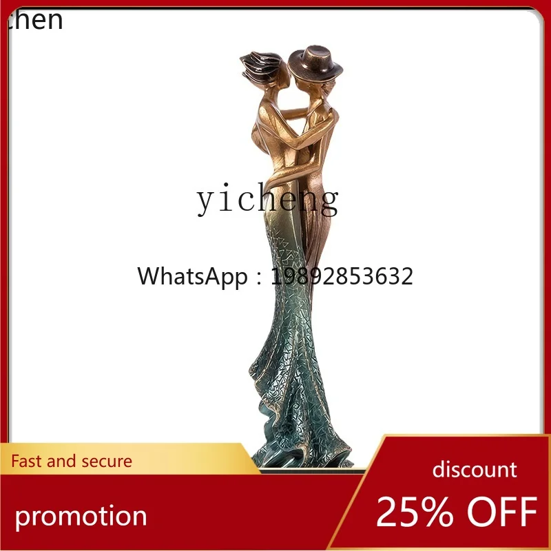 YFY sculpture vertical ornament light luxury high sense living room entrance stairs soft decoration
YFY sculpture vertical ornament light luxury high sense living room entrance stairs soft decoration