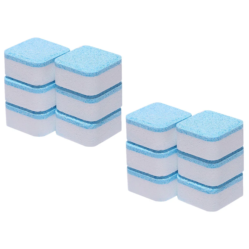 12 Pcs Washer Machine Cleaner Portable Washing Sink Clothes Accessory Cleaning Tablet for Effervescent Tablets Tools
12 Pcs Washer Machine Cleaner Portable Washing Sink Clothes Accessory Cleaning Tablet for Effervescent Tablets Tools