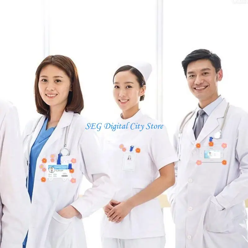 U75B 6Pcs Light Weight Badge Clips Waterproof Clear Acrylic Identity Card Holders Clips for Student Employee Nurse Doctor
U75B 6Pcs Light Weight Badge Clips Waterproof Clear Acrylic Identity Card Holders Clips for Student Employee Nurse Doctor