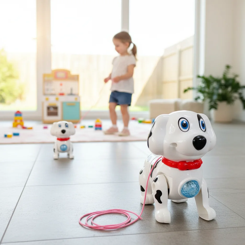 Electric puppy toy with lights and music walking dog toy pet toy for children leashed spotted dog toy Toy Dog Adorable Dalmatian
Electric puppy toy with lights and music walking dog toy pet toy for children leashed spotted dog toy Toy Dog Adorable Dalmatian