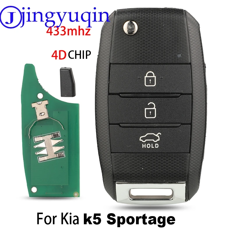 Jingyuqin дистанционный автомобильный ключ, корпус управления для Kia K5 Sportage с чипом, полный ключ, складной 433 МГц, 4D чип
Jingyuqin дистанционный автомобильный ключ, корпус управления для Kia K5 Sportage с чипом, полный ключ, складной 433 МГц, 4D чип